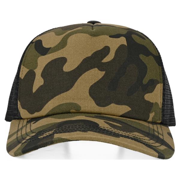 CAMOUFLAGE TRUCKER HAT