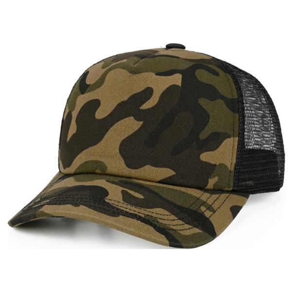 CAMOUFLAGE TRUCKER HAT