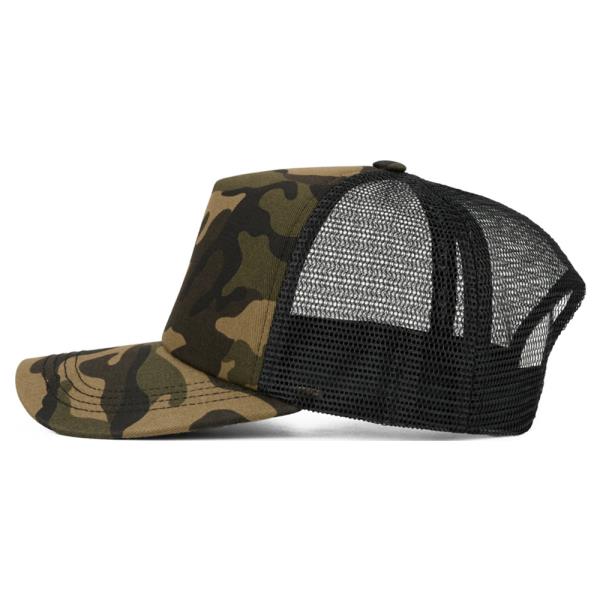 CAMOUFLAGE TRUCKER HAT
