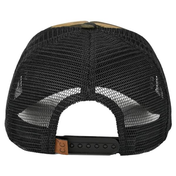 CAMOUFLAGE TRUCKER HAT