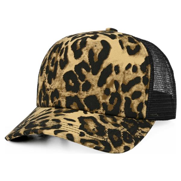 LEOPARD TRUCKER HAT