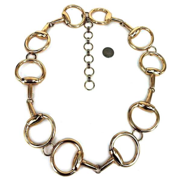 WESTERN SNAFFLE BIT BELT