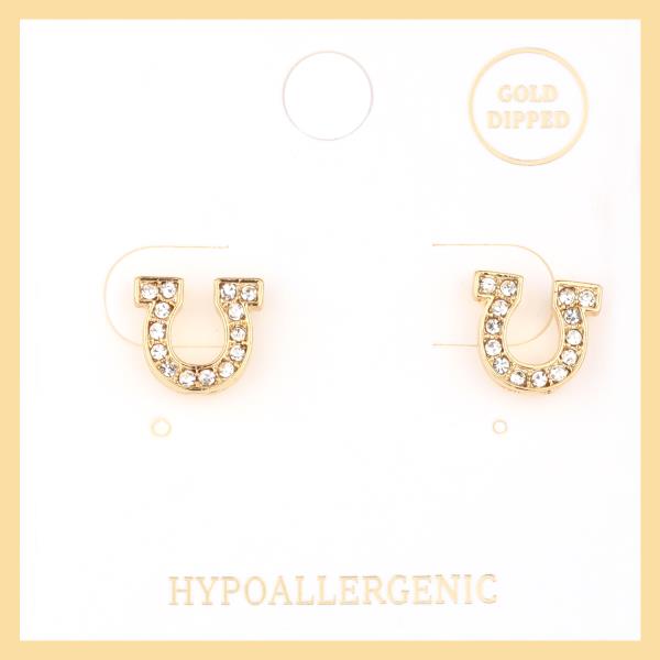 CUBIC ZIRCONIA STERLING SILVER TEXAS POST EARRING