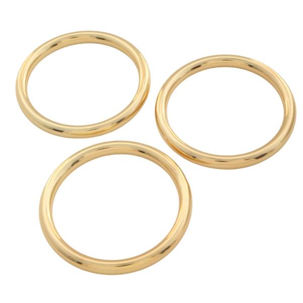 METAL BANGLE BRACELET SET