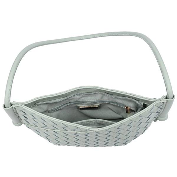 WOVEN CRESCENT OAKLEY SHOULDER BAG