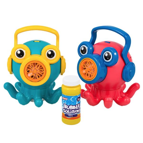 OCTOPUS BUBBLE BLASTER W BUBBLE SOLUTION