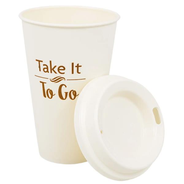 EASY PACK TO GO TRAVEL COFFEE CUP 2PC