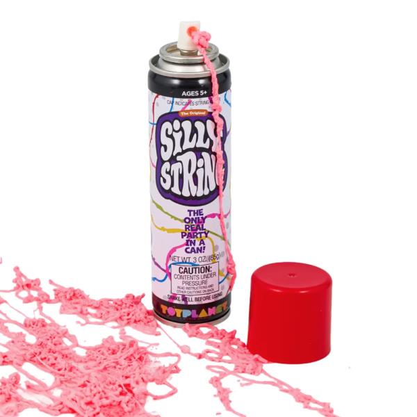 TOY PLANET THE ORIGINAL SILLY STRING 2PC ASSORTED SET