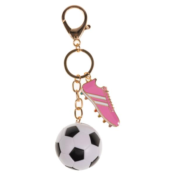 SOCCER BALL W/ SHOES BAG CHARM