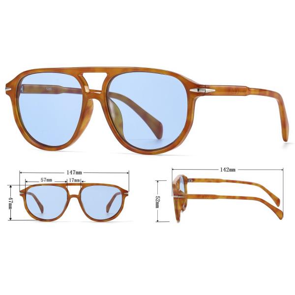 ROUND SQUARE SUNGLASSES 1DZ