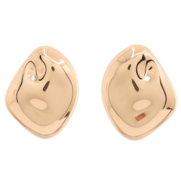 SDJ METAL TEXTURED POST EARRING