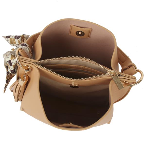 STYLISH TASSEL SCARF TOTE BAG