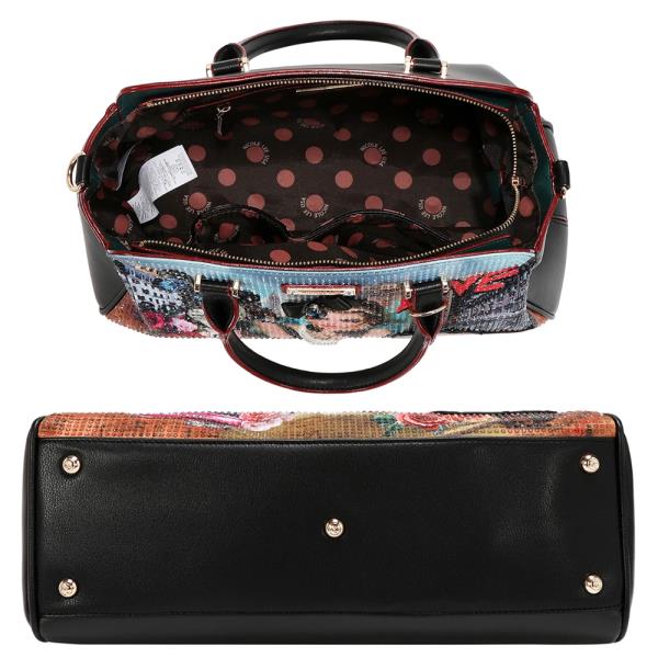 NICOLE LEE SABINA IMAGINES SATCHEL BAG