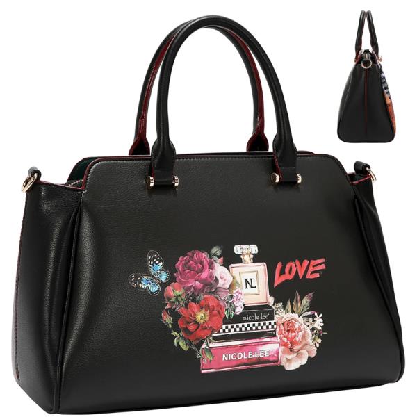 NICOLE LEE SABINA IMAGINES SATCHEL BAG