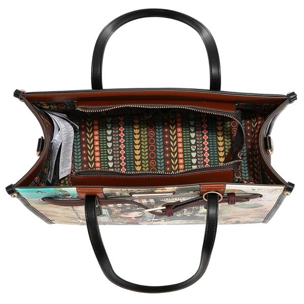 NICOLE LEE FASHION INSULATED LUNCH TOTE BAG