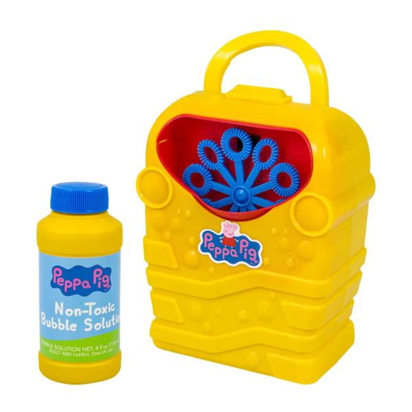 PEPPA PIG BUBBLE BLOWER MACHINE