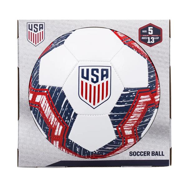 TEAM USA OFFICIAL LICENSED SOCCER BALL, SIZE 5