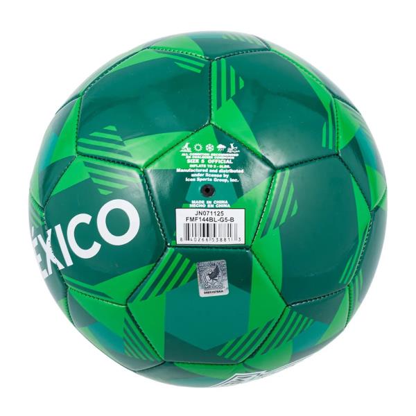 MEXICO NATIONAL TEAM OFFICIAL LICENSED SOCCER BALL, SIZE 5