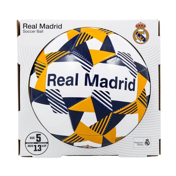 REAL MADRID CF OFFICIAL LICENSED SOCCER BALL, SIZE 5