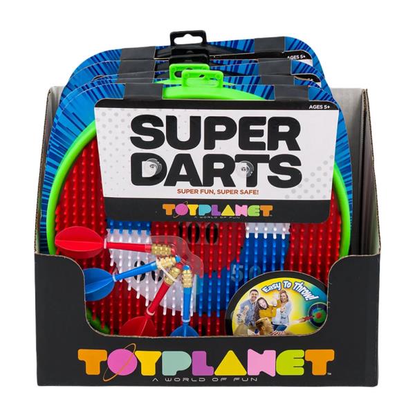 TOY PLANET SUPER DARTS, ASSORTED