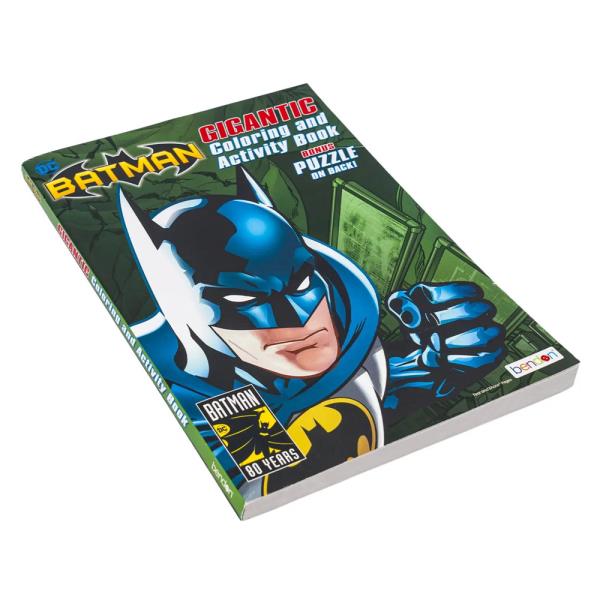 BATMAN GIGANTIC COLORING AND ACTIVITY BOOK, 192PG