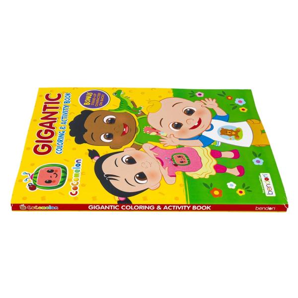 COCOMELON GIGANTIC COLORING AND ACTIVITY BOOK, 192PG