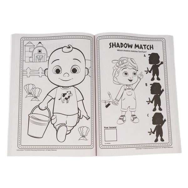COCOMELON GIGANTIC COLORING AND ACTIVITY BOOK, 192PG