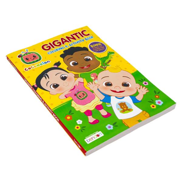 COCOMELON GIGANTIC COLORING AND ACTIVITY BOOK, 192PG