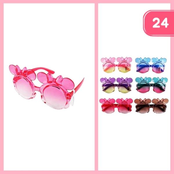 CUTE BOW EARS GLASSES (12 UNITS)
