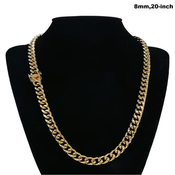 STAINLESS STEEL CUBAN CHAIN
