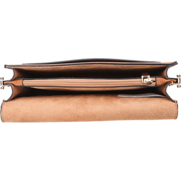 FAUX LEATHER SHOULDER CROSSBODY BAG WALLET SET