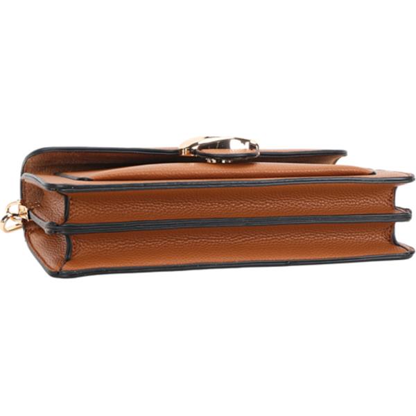 FAUX LEATHER SHOULDER CROSSBODY BAG WALLET SET