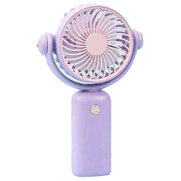 HANDHELD DESKTOP MINI ROTATION FAN PURPLE