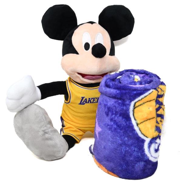 PLUSH W/ SILK TOUCH THROW BLANKET GAME DAY