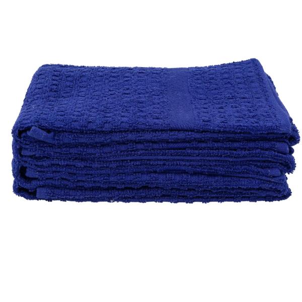 DII KITCHEN TOWEL SET, 5 PIECES, DEEP BLUE