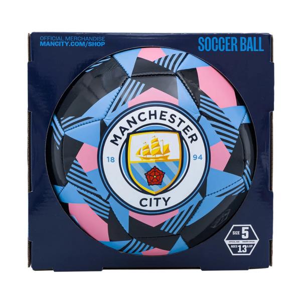 MANCHESTER CITY FC OFFICIAL LICENSED SOCCER BALL, SIZE 5