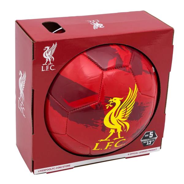 LIVERPOOL FC OFFICIAL LICENSED SOCCER BALL, SIZE 5