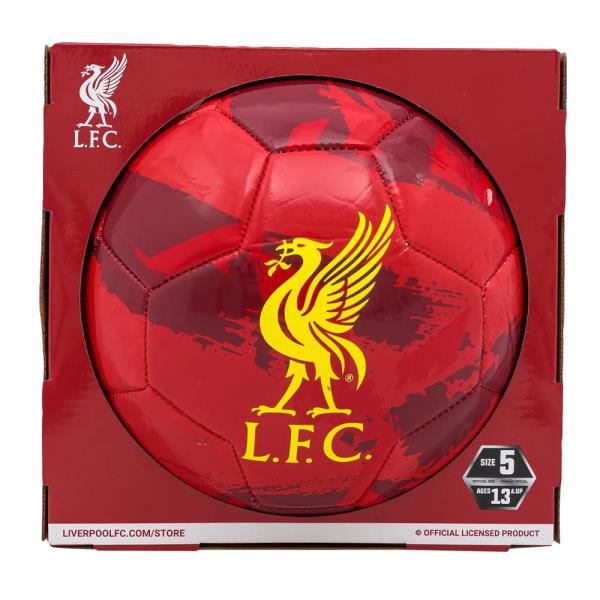 LIVERPOOL FC OFFICIAL LICENSED SOCCER BALL, SIZE 5