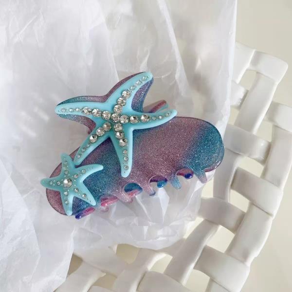 SEA LIFE STARFISH HAIR CLAW CLIP