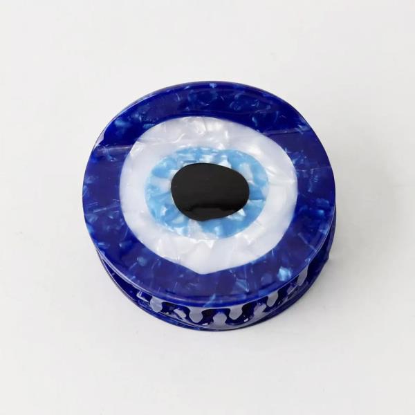 EVIL EYE HAIR CLAW CLIP