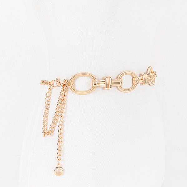 VINTAGE METAL CHAIN BELT