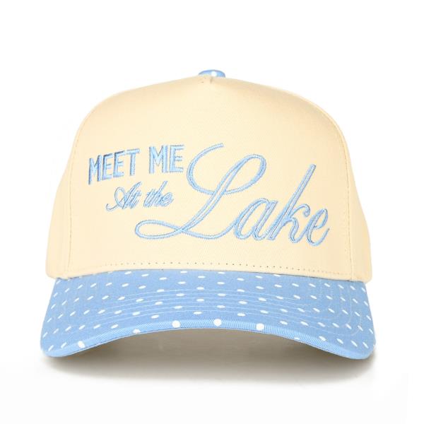 CC MEET ME AT THE LAKE TRUCKER HAT