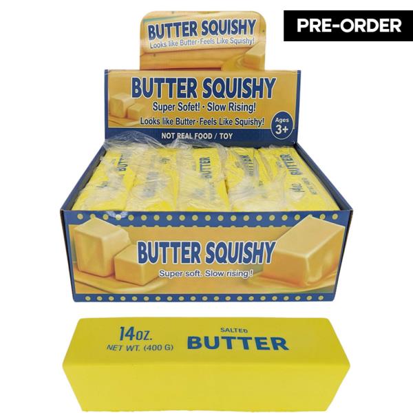 ETA-5/31 BUTTER SQUISHY SUPER SOFT SLOW RISING TOY 14OZ BUTTER (10 UNITS)