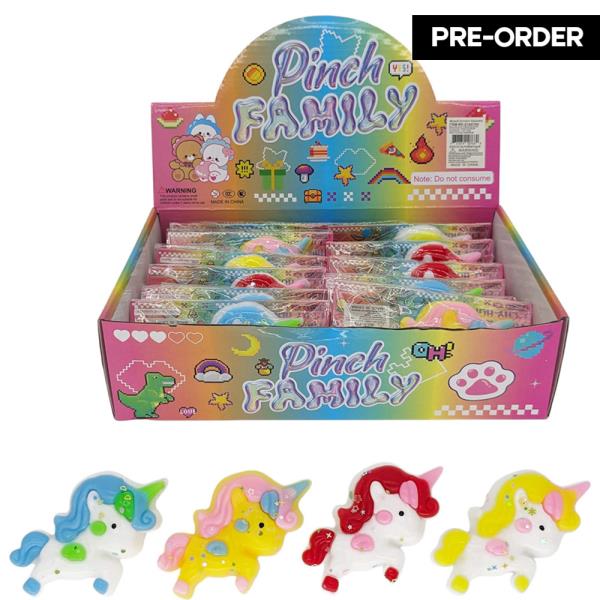 ETA-5/31 PINCH FAMILY SQUISHY TOY (12 UNITS)