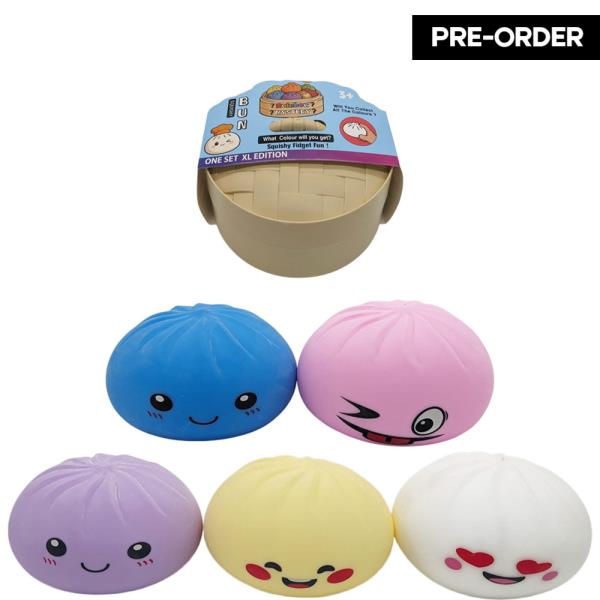 ETA-5/31 KAWAII BUN SLOW RISING FOAM BALL TOY (4 UNITS)