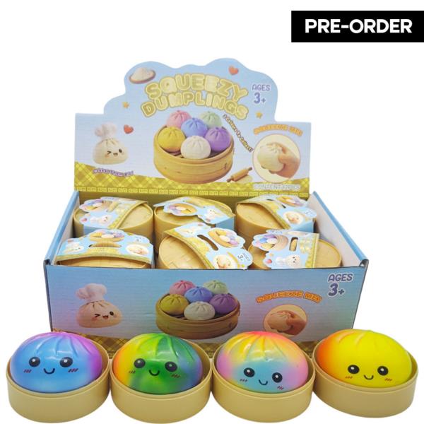 ETA-5/31 SQUEEZY DUMPLINGS TOY (12 UNITS)