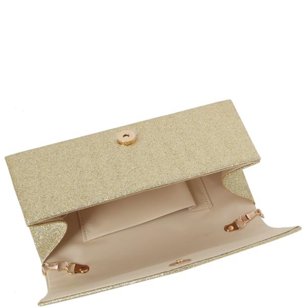 RHINESTONE BUTTERFLY CLUTCH EVENING BAG