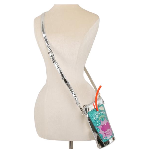 TIPSI HUN CHERRY MARTINI DRINK POUCH CROSSBODY BAG