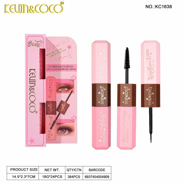 KEVIN & COCO MASCARA CREAM LIQUID EYELINER (24 UNITS)