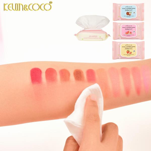KEVIN & COCO FACIAL CLEASING WIPES (12 UNITS)